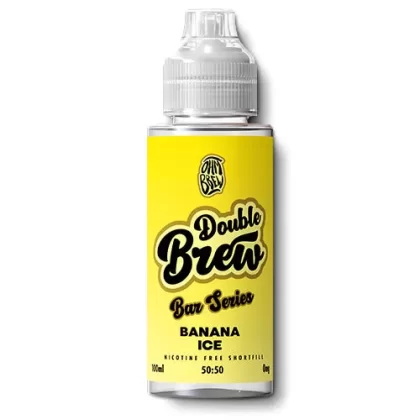 Banana Ice Shortfill by Double Brew - 0 mg/ml