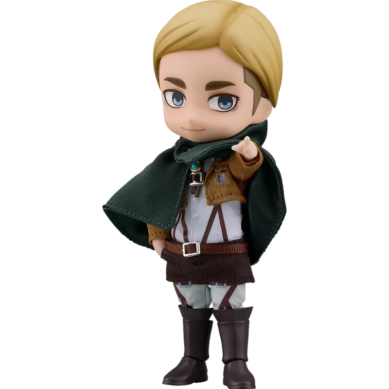 Attack on Titan Erwin Smith Q Version Figure - Chibi Commander Collectible 140mm