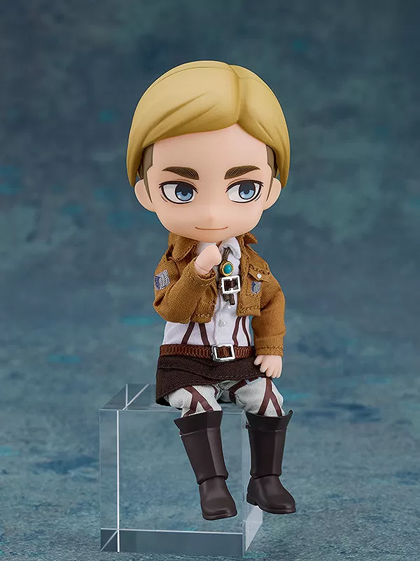 Attack on Titan Erwin Smith Q Version Figure - Chibi Commander Collectible 140mm - Image 2
