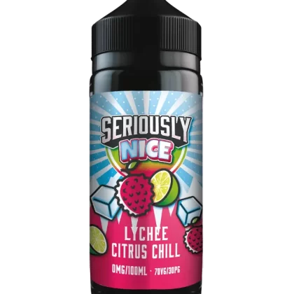 Lychee Citrus Chill (Nice) Seriously E Liquid 100ml – 70VG - Vapestorm Co