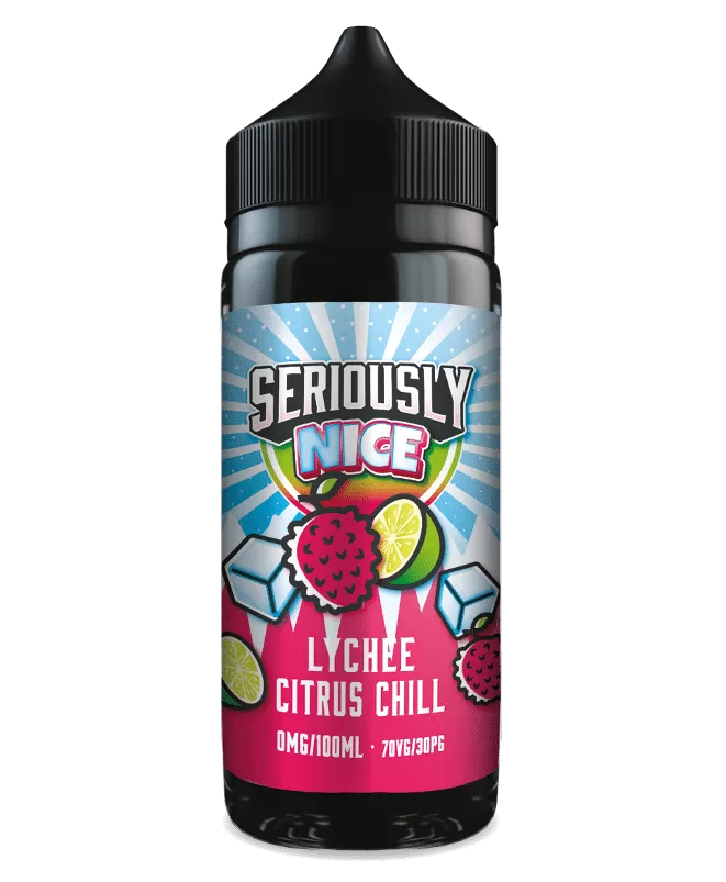 Lychee Citrus Chill (Nice) Seriously E Liquid 100ml – 70VG - Vapestorm Co