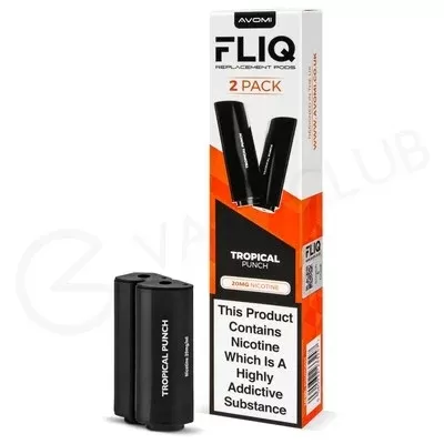 Tropical Punch Avomi Fliq Prefilled Pods - Ecigpremium