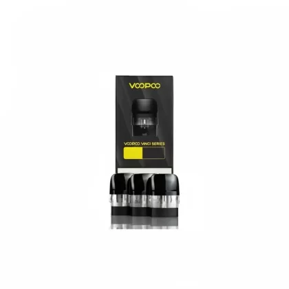 Voopoo Vinci Series V2 Replacement Cartridges 2ml - 0.8ohm - Pack Of 3; 1.2ohm - Pack Of 3, 0.8ohm - Pack Of 3 (BE1FEC)