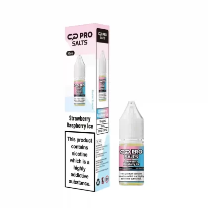 Crystal Pro CP Strawberry Raspberry Ice Nic Salt - 10 Pack
