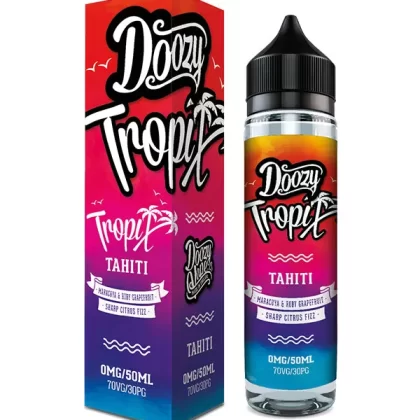 Doozy Tropix Tahiti E Liquid 60mls - 0mg
