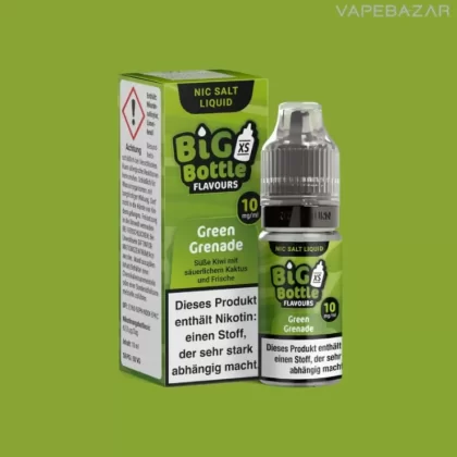 Big Bottle Nikotinsalz Liquid – Green Grenade - Vapebazar