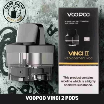 VOOPOO Vinci 2 Pods 6.5ml Replacement Pod Cartridge for Vinci 2 & Vinci X2 in Dubai