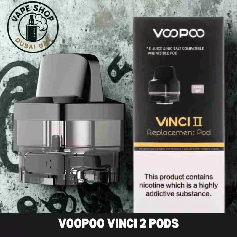 VOOPOO Vinci 2 Pods 6.5ml Replacement Pod Cartridge for Vinci 2 & Vinci X2 in Dubai