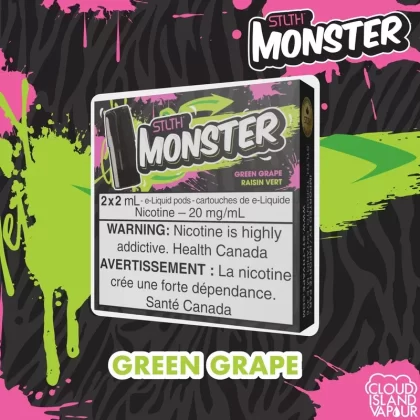 STLTH Monster Pod Pack – Green Grape