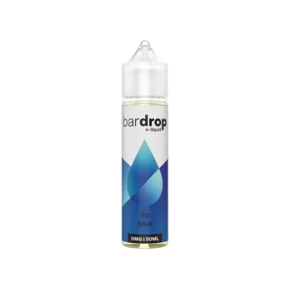 Mr Blue Shortfill E-Liquid by Bar Drop 50ml - Eliquidsupply
