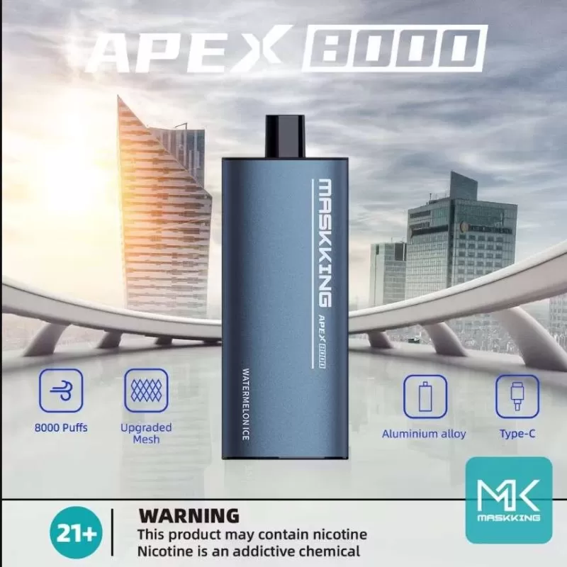 MASKKING Apex 8000 Puffs Disposable Vape – Best Vape - Vapesmokezone - Image 2