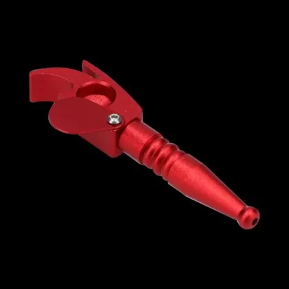 Metal Hand Pipe with Swivel Lid and Bottle Opener