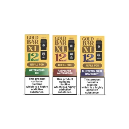 Gold Bar – XL Prefilled Replacement Pods 20mg