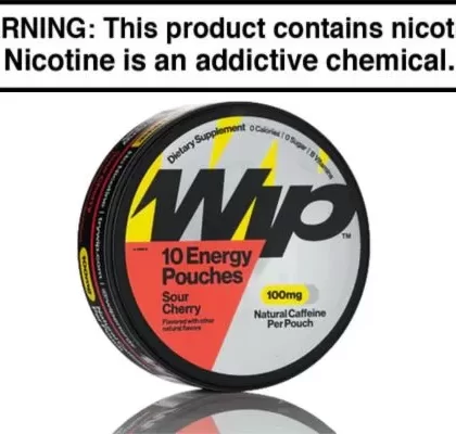 WIP CAFFEINE POUCHES - Vapejuice