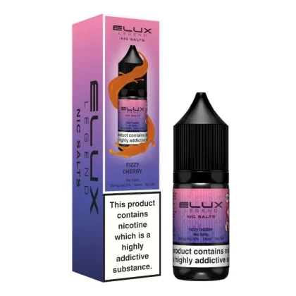 Fizzy Cherry Elux Nic Salts e Liquid 10ml – TPD - Vapestorm Co