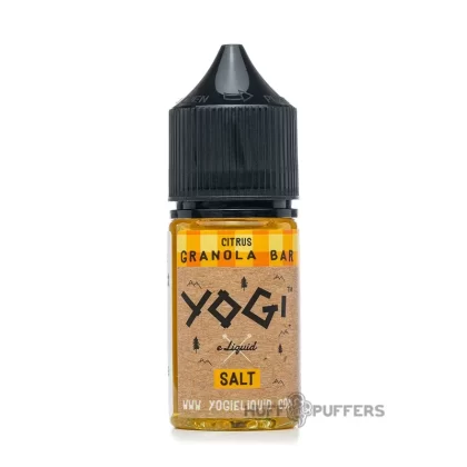 Yogi Salt – Citrus Granola Bar 30mL - Vape Product, Vape Product (3610B0)