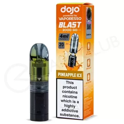 Pineapple Ice Dojo Blast 2000 Go Refill Pack