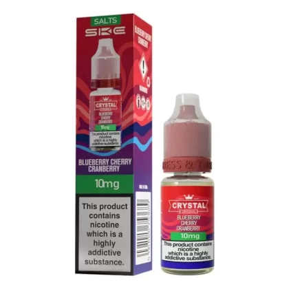 Blueberry Cherry Cranberry Nic Salt E-Liquid Original Series by SKE Crystal (10ml) - 20mg