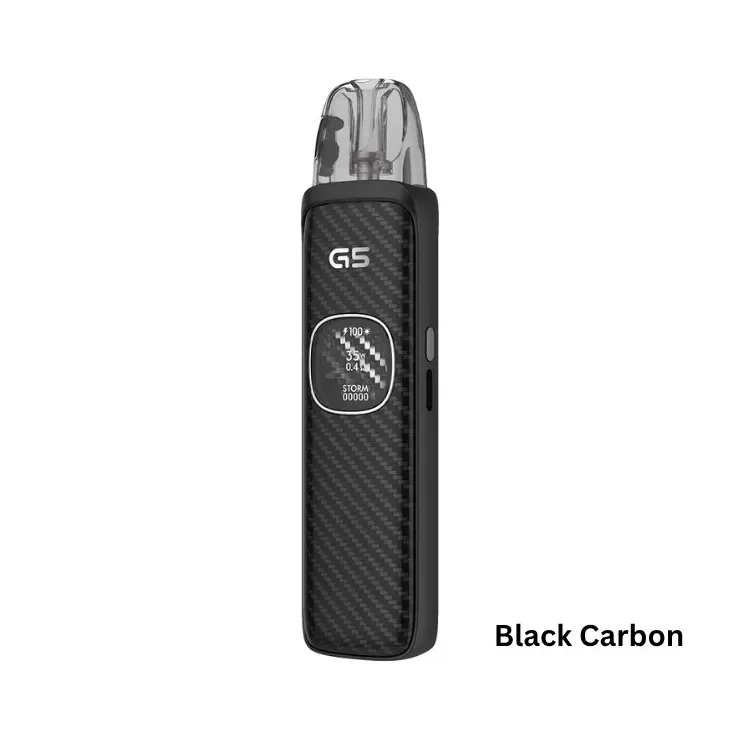 Caliburn G5 Pod System Kit 1600mAh - Black Carbon - Image 2