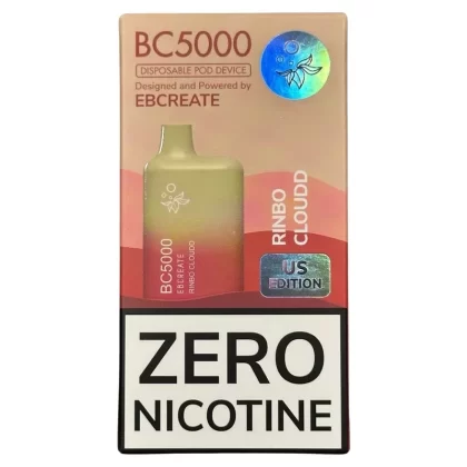 Zero Nicotine – BC5000 – Rainbow Candy (Rinbo Cloudd) – EBCreate