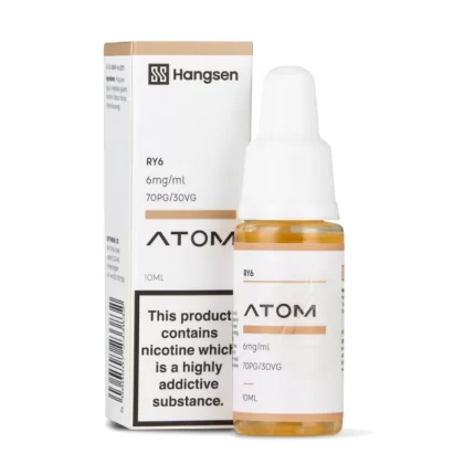 RY6 Tobacco E-Liquid Atom Series by Hangsen (10ml) - 6mg