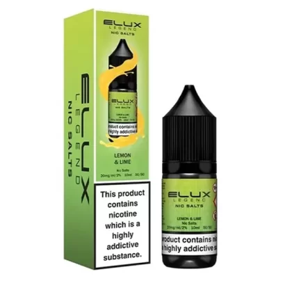 Elux Legend Lemon & Lime Nic Salt E-Liquid - 20mg