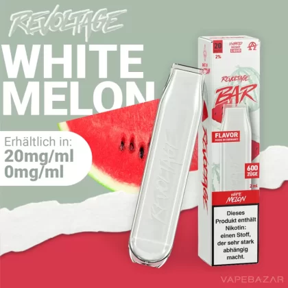 Revoltage Bar – White Melon - Aupo; 20mg/ml, Nikotinfrei; Vape Product