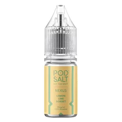 Pod Salt Nexus Lemon Lime Sorbet Nic Salt Vape Juice
