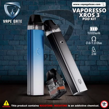 VAPORESSO XROS 3 1000mAh POD SYSTEM - Zenith