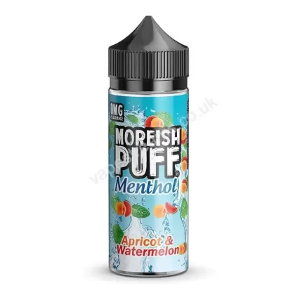 Apricot & Watermelon Menthol E-Liquid Shortfill by Moreish Puff - Vapestreams Co