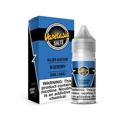 Vapetasia Salt Killer Kustard Blueberry eJuice - Vape Product; Vape Product, Vape Product (0037F6) (0037F6)