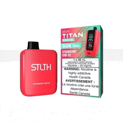 STLTH TITAN MAX DISPOSABLE – STRAWBERRY KIWI ICE