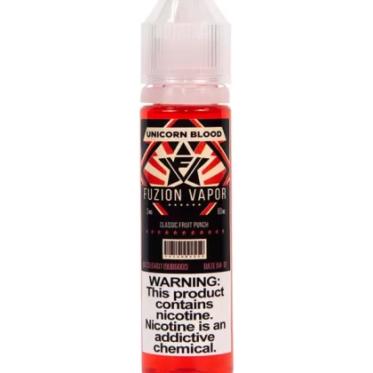 Fuzion Vapor Unicorn Blood E-Liquid 60ml - 3mg