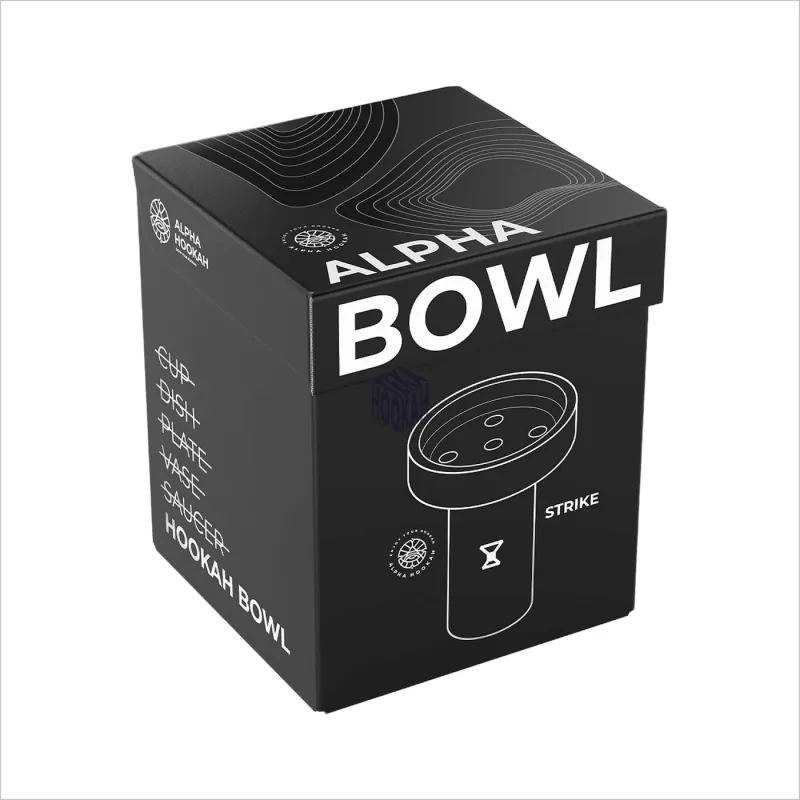 Cybuch Alpha Bowl Strike Blue - Alpha Hookah / Killery / Niebieski - Image 3