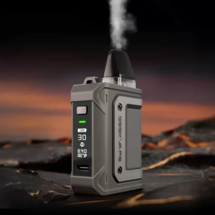 Aegis Hero Q - Black, Wood Brown