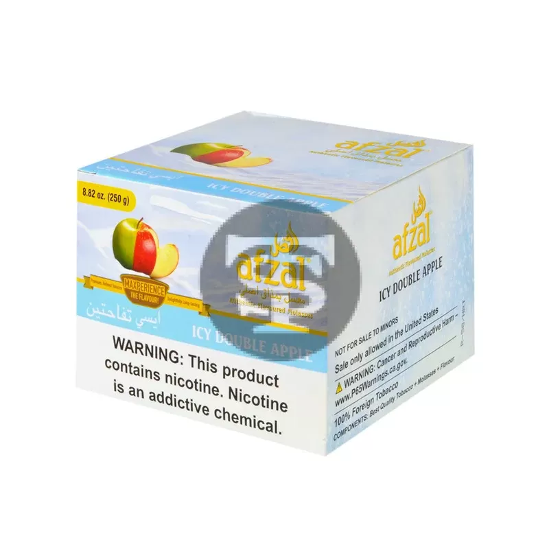 Afzal Icy Double Apple Hookah Shisha 250g
