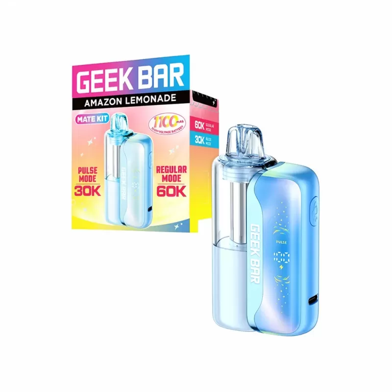 GEEK BAR MATE 60K Disposable Pod – 60,000 Puffs - Amazon Lemonade, Blue Razz Ice; Vape Product (829E16) - Image 2