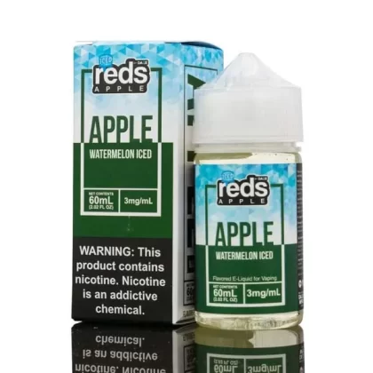 ICED WATERMELON RED’S APPLE E-JUICE 7 DAZE 60ML – 3MG – 6MG – 12MG - Vape Product, Vape Product