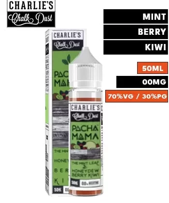 The Mint Leaf Honeydew Berry Kiwi Shortfill eLiquid by Pacha Mama 50ml - 00mg / 50ml
