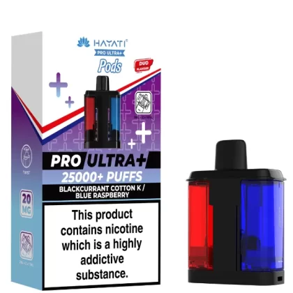 Hayati Pro Ultra Plus 25K Prefilled Pod - BLUEBERRY RASPBERRY