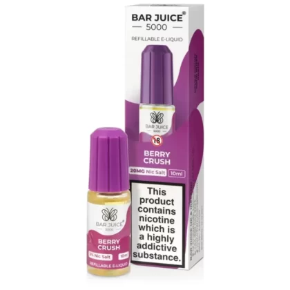 Bar Juice 5000 Berry Crush E Liquid 10ml - Nicotine Strength#20mg>10mg (F5E385)