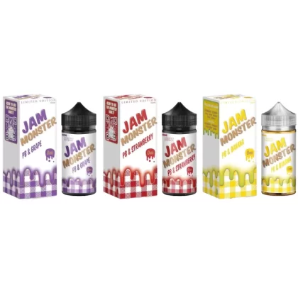 PB & Jam Monster 3 Bottle Bundle - Vape Product, Vape Product (161F9D)