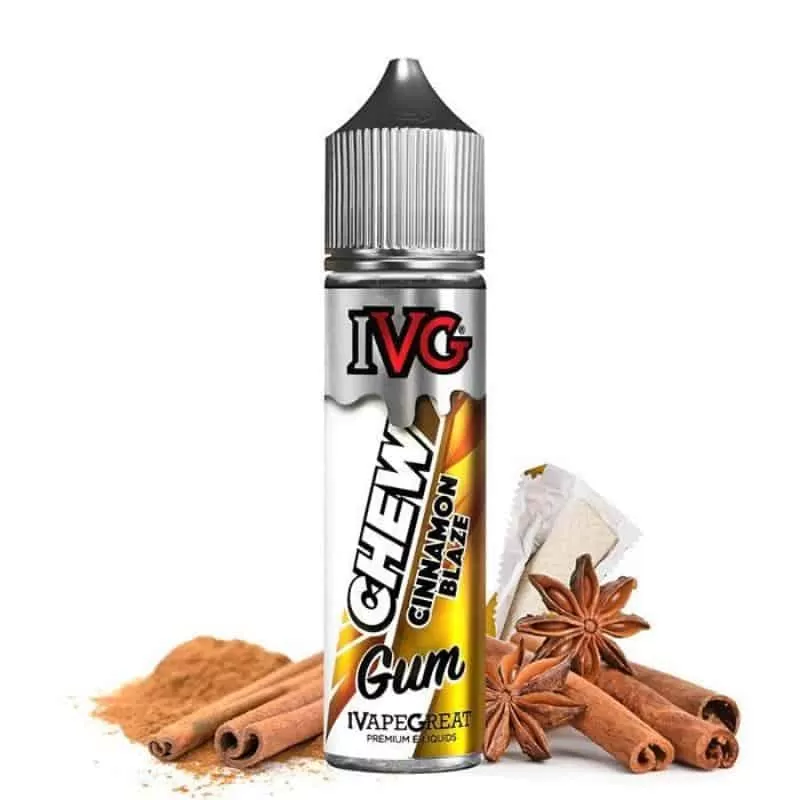 Chew Cinnamon Blaze 60ml E juice by IVG - 6 mg / 60 ml - Image 2