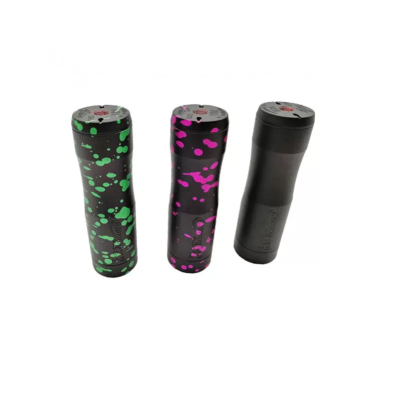 Timesvape Dreamer V1.5 Mech Mod 18650-20700-21700 - Black Copper Spatter Red - Image 3