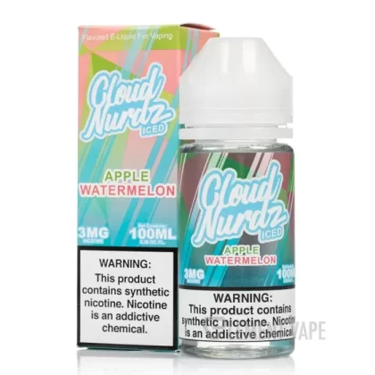 ICED Apple Watermelon – Cloud Nurdz – 100mL