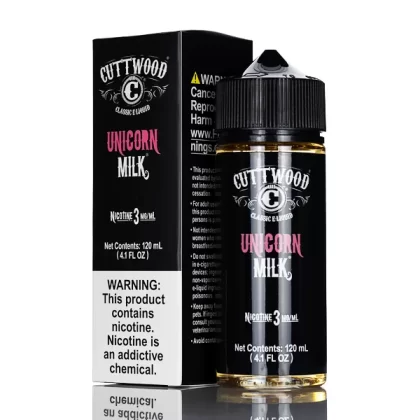 Cuttwood Classic E-Liquid - Unicorn Milk - 120mL - 6mg