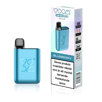 Voom Pod Mod Starter Kit – Blueberry Ink. – Pod System