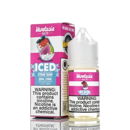 Vapetasia E-Juice Salts - ICED Straw Guaw - 30ml - 24mg