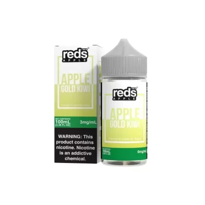 Gold Kiwi Reds Apple 100ml - Vape Product, Vape Product