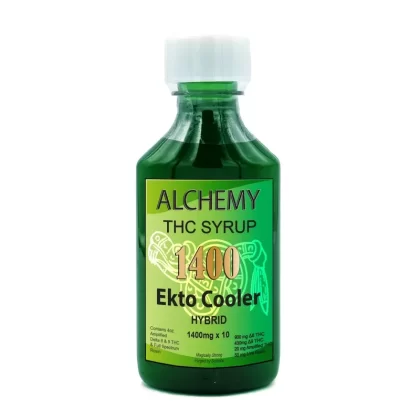 Alchemy THC Syrup – 1400mg - flavor#Grape Ape>Strawberry Haze
